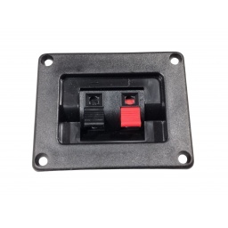 TERMINAL CONECTOR P/PARLANTE RECTANGULAR CHICO BK