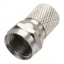 Conector F para RG6 c/rosca NF-56 MIYAKO USA