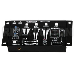 Mixer de 3 canales con USB/SD DJ302U REVOLUTION