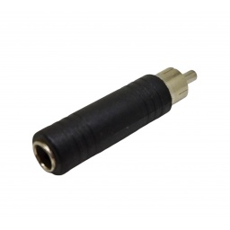 Adaptador De Audio hembra 1/4" a macho Rca MIYAKO USA