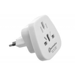 Adaptador multiconector Universal para 220/240 volt  2 Polos +Tierra ELECTRALINE