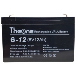 BATERIA 6V 12 AMP VRLA THEONE