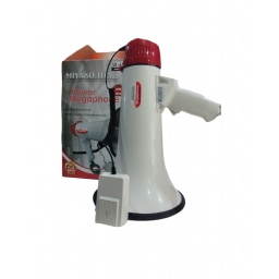 Megafono Recargable USB y Sirena  SK-65USB-RB MIYAKO USA