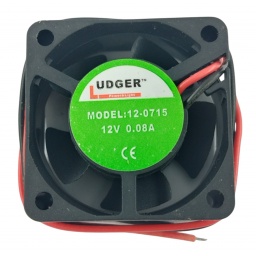 Turbina Fan Cooler 12V-  Tamao 38X38X19 Mm LUDGER