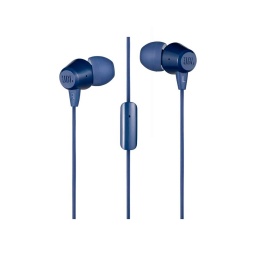 Auricular Intrauditivo Azul con Micrfono JBL