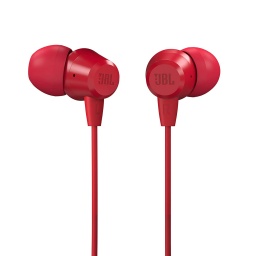 Auricular Intrauditivo Rojo con Micrfono JBL