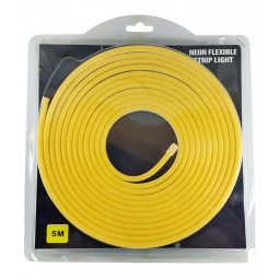 Cinta Led Neon 5M Deep Yellow -120 Led 12V 7,2W 8MM* 12MM Amarillo Profundo