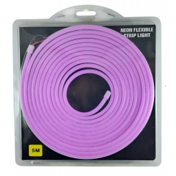 Cinta Led Neon 5M Purple -120 Led 12V 7,2W 6MM* 12MM Purpura Violeta