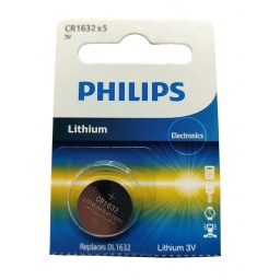 Bateria 3V Litio Philips - CR1632 PHILIPS