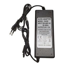 Fuente Cargador 24 Volt. 5 Amp