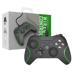 Joystick con cable XBOX ONE  SLIM - negro XBOX360
