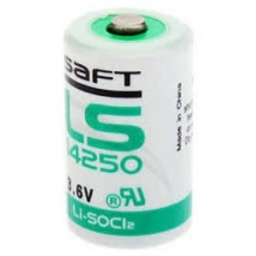BATERIA 14250  3.6 V LITIO   1/2 AA - LI-SOCI2 SAFT