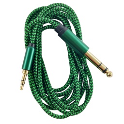 Cable Plug 3.5MM a Plug 6,5 14 Deluxe MIYAKO USA