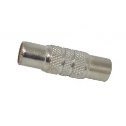 Conector Union Rca Doble Hembra de Metal  THEONE