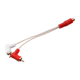 Cable Adaptador de audio 2 Plug Rca a Jack Rca 15 cm VOYZ
