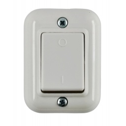 Interruptor Bipolar con Roseta 10A MOLVENO
