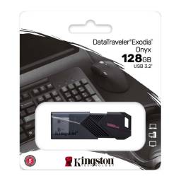 Pendrive Kingston 128GB USB 3.2 Data Traveler Exodia Onyx KINGSTON