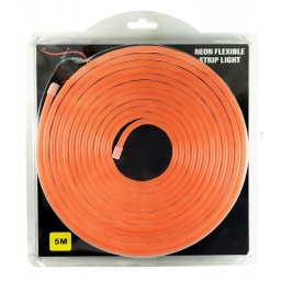 Cinta Led Neon 5M Light Orange -110 Led 12V 7,2W 6MM* 12MM naranja luminoso