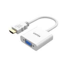 Adaptador Conversor HDMI macho a VGA hembra c/chip UNITEK