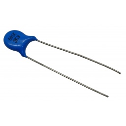 Condensador Cermico de Disco 681PF 3KV