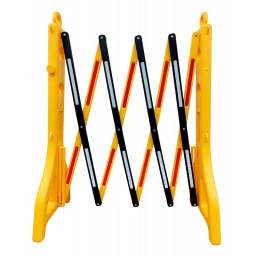 Valla Extensible 2.5 Metros Amarilla