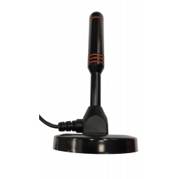 Antena Digital Interior para Tv con Booster - Conector F GENERICO