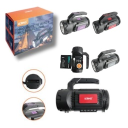 Linterna Recargable a Led Multifuncion Camping con herramientas LELONG