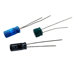 CONDENSADOR ELECTROLITICO 10UF X 50 VOLT LELON