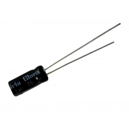 CONDENSADOR ELECTROLITICO 1UF X 25 VOLT LELON