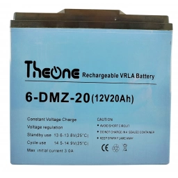 Bateria 12V 20AMP. Electric Lead Acid (Motos)  THEONE