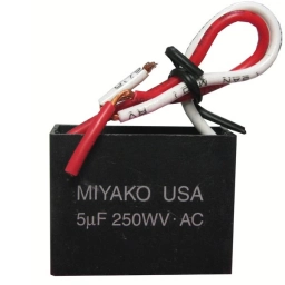 Capacitor para Ventilador 5UF X 250VAC MIYAKO USA