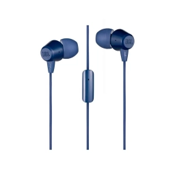 Auricular Intrauditivo Azul con Micrfono JBL