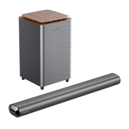 Barra de Sonido Bluetooth con Subwoofer inalambrico 1600W AIWA