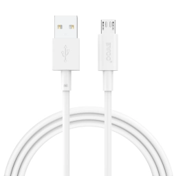 Cable de Datos y Carga Microusb a USB Silicona Liquida - 3AH 1MT. BWOO