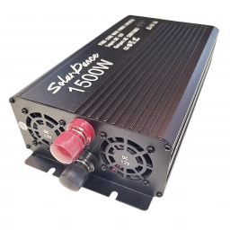 Inversor de Voltaje 12V a  220V, 1500W Onda Sinusoidal