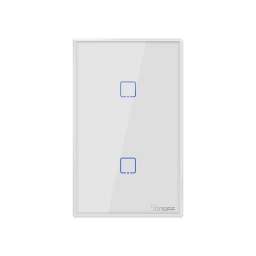 Interruptor de Pared Tctil Wifi + Rf 1 Boton T2US2C SONOFF