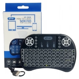 Teclado Mini Inalambrico P/tv Box Smart TV / Bluetooth Retroiluminado KNUP