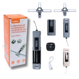 LINTERNA RECARGABLE A LED MULTIFUNCION CAMPING  LELONG