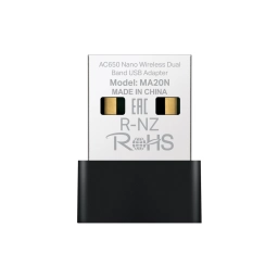 Tarjeta de Red USB Nano Wifi AC650 Doble Banda MA20N MERCUSYS