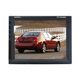 Pantalla Monitor LCD 8" Napoli 2 entradas