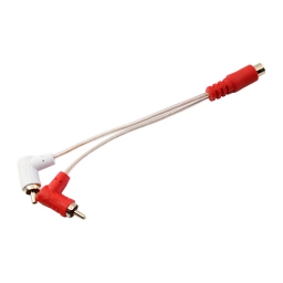 Cable Adaptador de audio 2 Plug Rca a Jack Rca 15 cm VOYZ