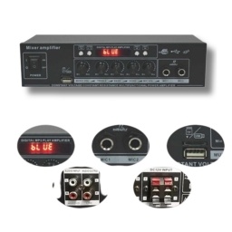 Amplificador de audio 220v/ 12v  OMEGA