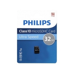 Memoria Micro SD 32GB Clase 10 PHILIPS