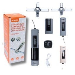 LINTERNA RECARGABLE A LED MULTIFUNCION CAMPING  LELONG