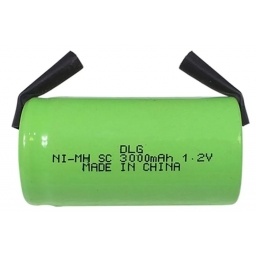 Pila Batera Sub C 3000mah Para Soldar 22.5mm X 43mm DLG