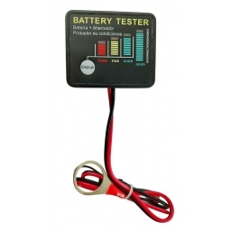 Tester Probador de Batera y Alternador Auto Moto Lcd 12v KNUP