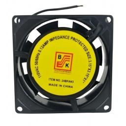 Turbina Fan Cooler 110V - 80x80x25mm  BK