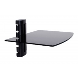 Soporte para Canalera, DVD o Receptor satelital, mesada de vidrio @ONE