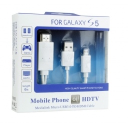 Cable Adap. MHL SAM micro USB a HDMI
