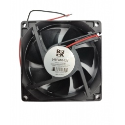 Turbina Fan Cooler 12V 80x80x25mm  BK